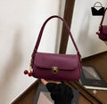 Elegant Ladies Handbag with Cherry Charm – Chic Shoulder Bag